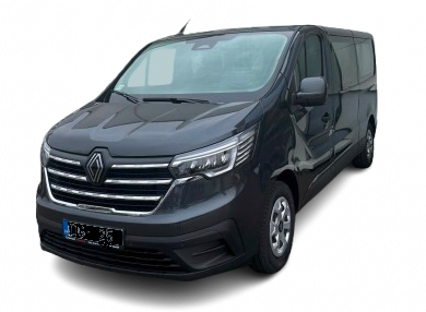 R1 Renault Trafic rental minibus (8 seats)